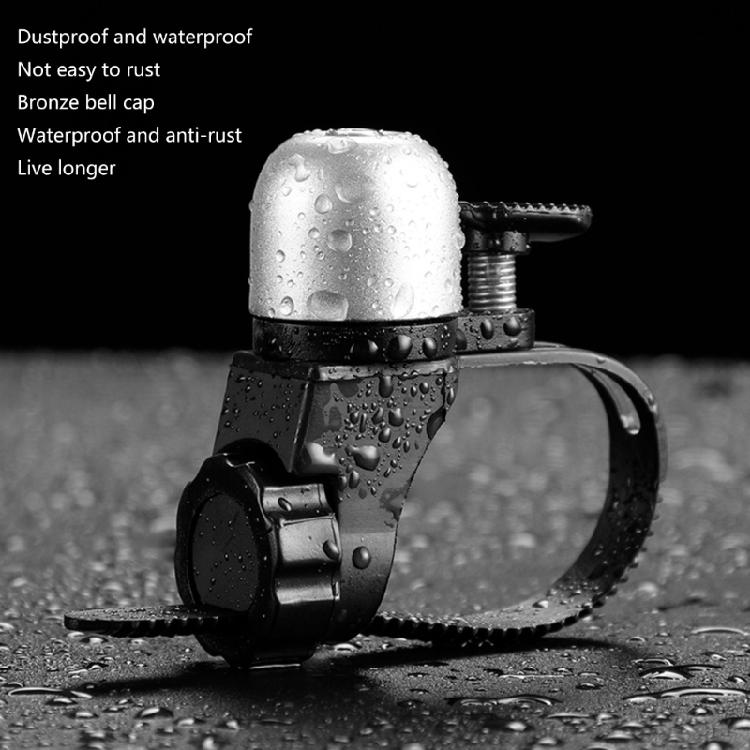 Loud Sound Coppers Mountain Bike Handlebar Rings Horn Safe Cycling Warning Alarm