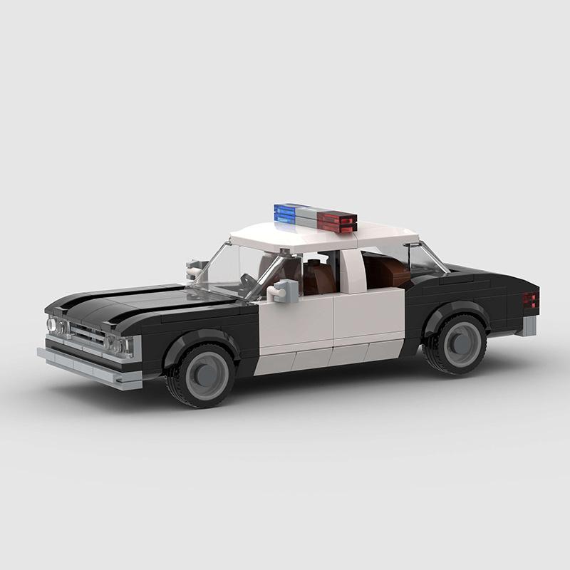 Technical Speed Car MOC City Racing Car Rally Building Blocks Bricks Set Retro Ornament Diy Toys For  Kid Adults Birthday Gifts