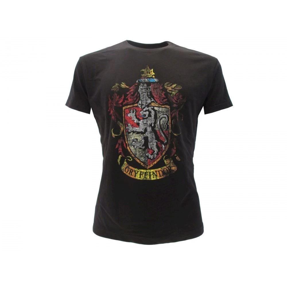 Genuine Harry Potter Gryffindor TShirt Official Shirt Top Black Gryff S