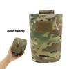 BEPAN New ATS Tactical Roll Up Dump Pouch Folding Recycling Bag MOLLE Waist Hanging Storage Bag