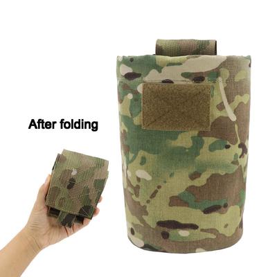 BEPAN Neue ATS Taktische Aufrollbare Dump Pouch Faltbarer Recyclingbeutel MOLLE Hüftmontage Aufbewahrungstasche
