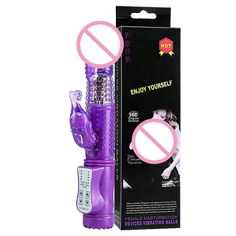 Rabbit Vibrator Dildo G-bod Glitoral Sex Toy Masážní přístroj