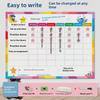 Magnetic Kids' Growth and Habits Tracker with Reward Stars