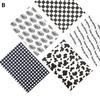25 Sheets Retro Milk Cow Grid Collage Material Paper DIY Scrapbooking Album Journal Kawaii Decor Background Craft.