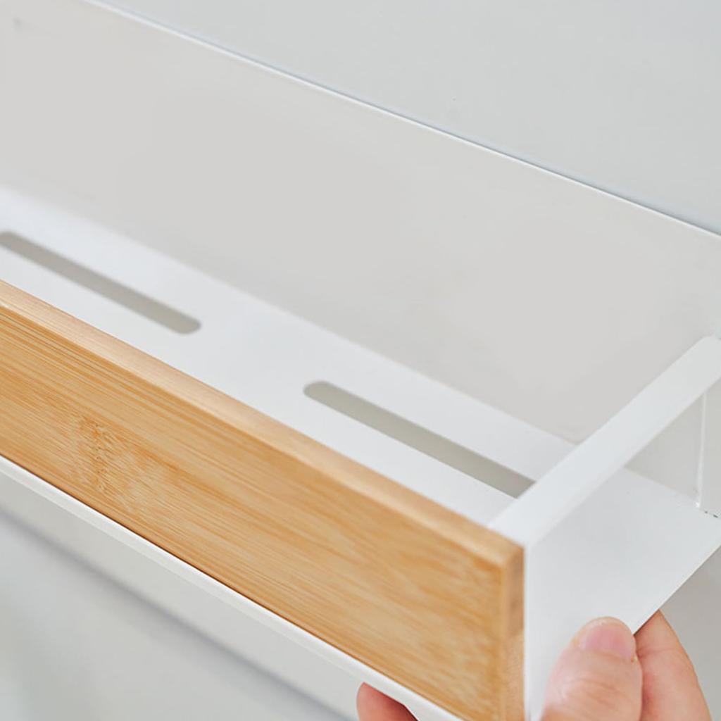 Guranko Magnetic Bathroom Bathroom and Kitchen Bath Washing Side Rack and Small Rack, Storage, Shelf, Magnetic, Machine, Refrigerator, Kitchen,