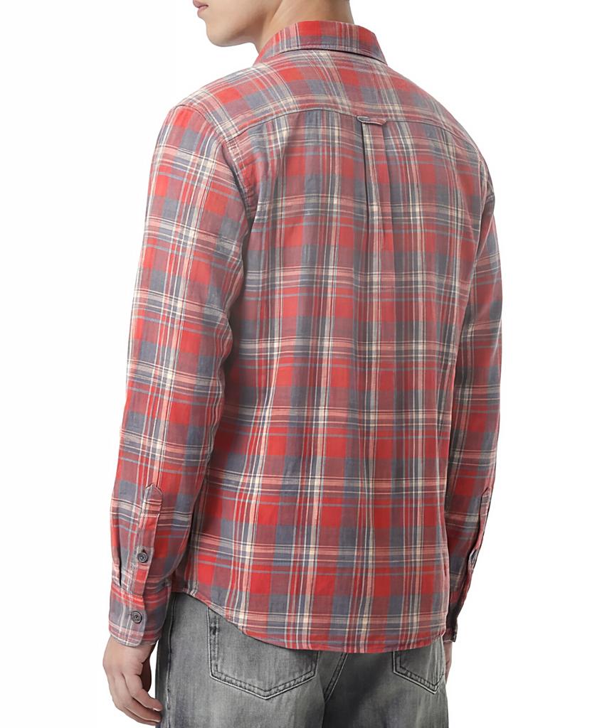 DEMADEN Fake Layer Check Shirt