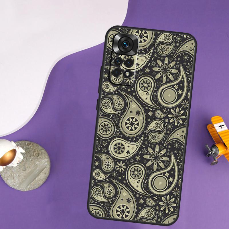 Bandana Paisley Pattern Art Case For Xiaomi Redmi Note 13 Pro 14 12 9 10 11 Pro 10S 11S 12S Redmi 10C 13C 14C 12C Cover