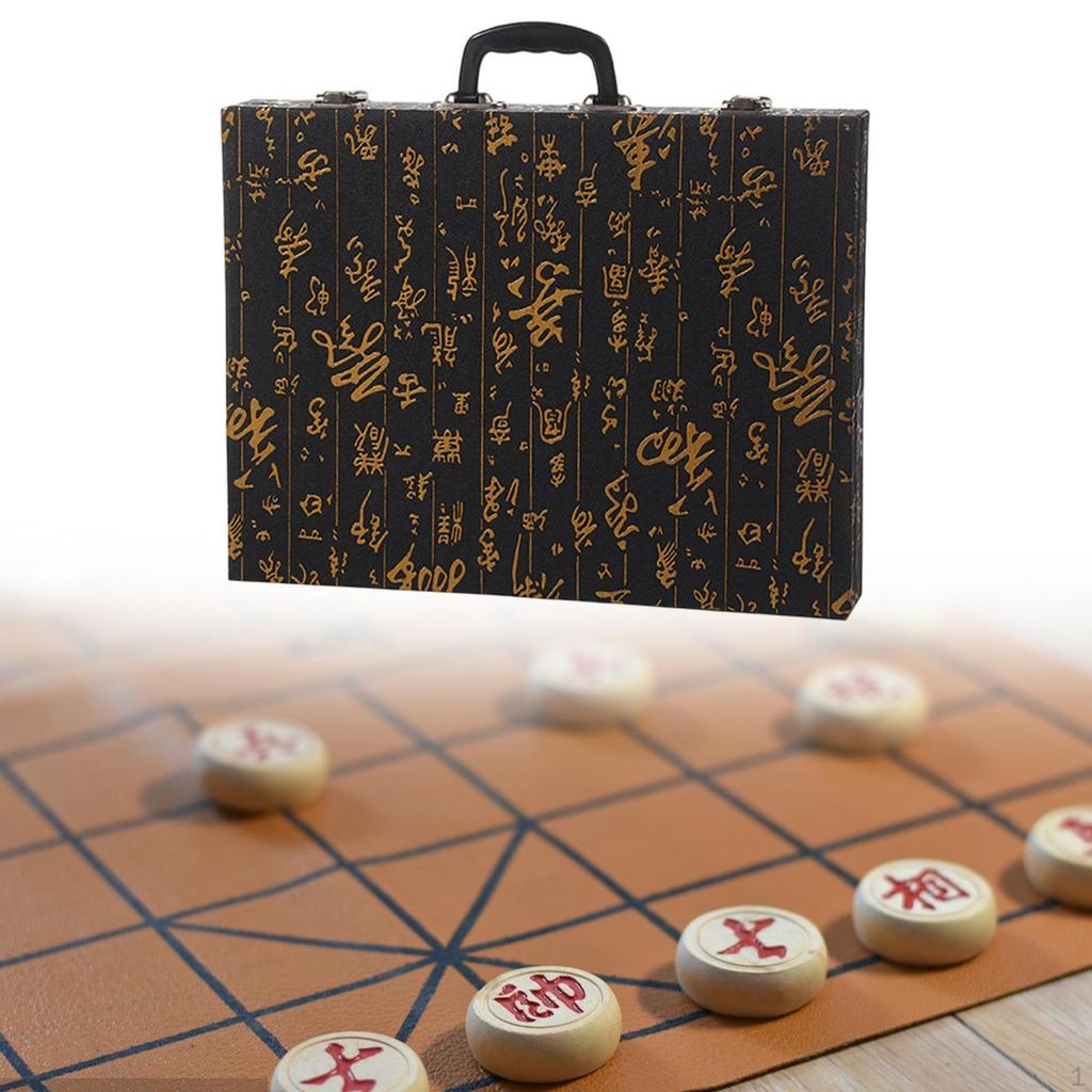 Seyahat için Satranç Taşı Saklama Kutusu, Kompakt Düzenleyici Kılıf (Satranç Taşları Dahil Değildir)