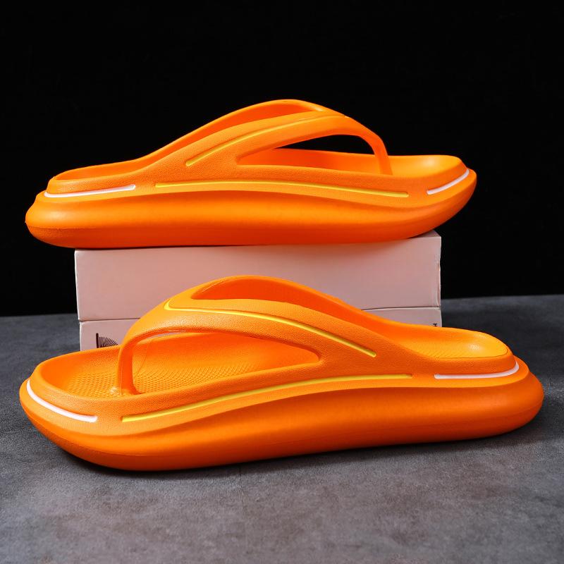 Letní pár pantofle ležérní móda jednoduché silná podrážka pohodlné pánské pantofle písečná pláž protiskluzové žabky dámské