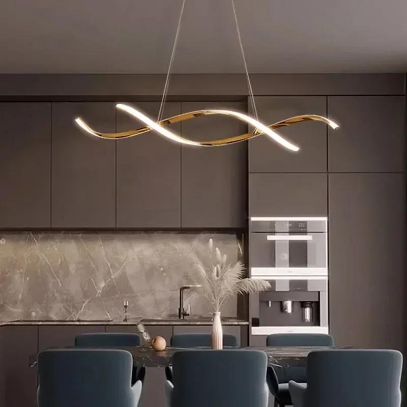 Modern LED Pendant Lights for Living Dining Room Suspension Luminaire Restaurant Ceiling Chandelier Indoor Lighting Fixture