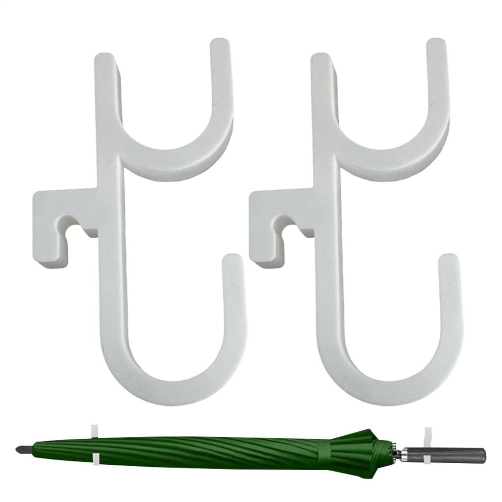 Car umbrella hook, car Bag holder, universal trunk hook, umbrella mounting bracket, silent and stable installation, easy to use