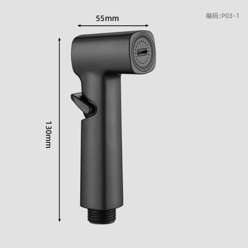Bidet Toilet Spray Silver Self Clean Handheld Bathroom Bidet Shower Head Faucet Spray Nozzle Holder Hose for Toilet Seat