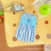 Ice silk lotus leaf skirt pet dog dog cat clothes splicing summer thin breathable cool clothes sun protection than bear