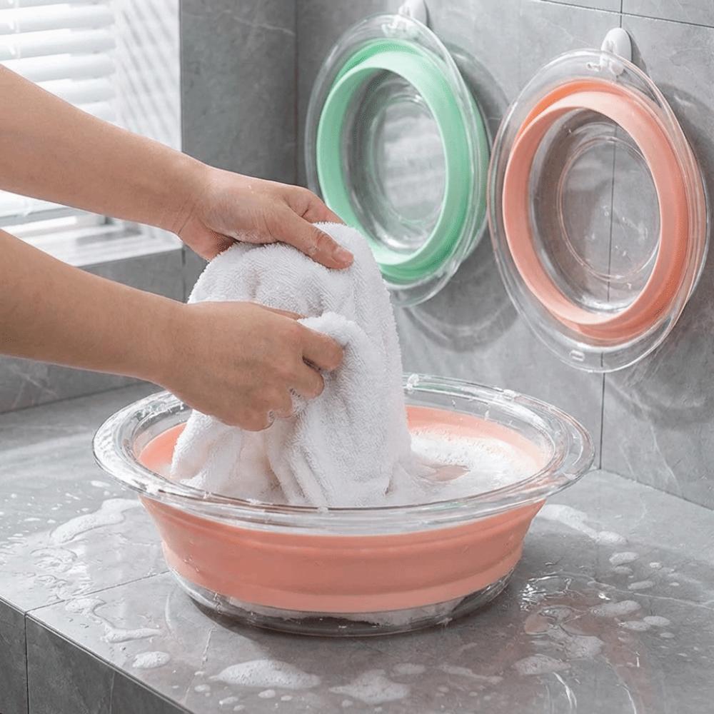 Portable Washbasin Collapsible Laundry Basin Lightweight Baby Bath Basin Camping
