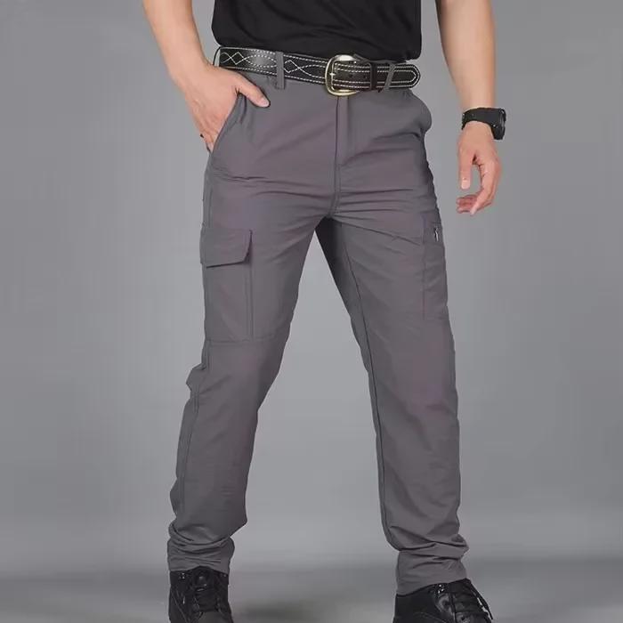 Herren-Overalls mit mehreren Taschen: Neuer Herbststil, Amerikanische Trendmarke, Lockere Lässige Outdoor Gerade Hose