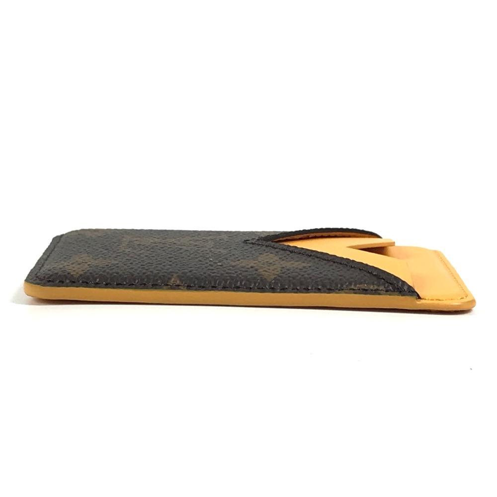Louis Vuitton M12853 MonogramMacassar Porte Cult-Magnet MagSafe Card Case Holder
