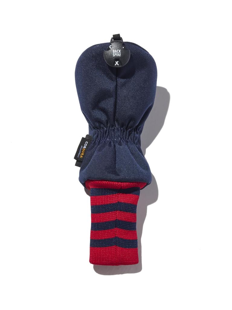 CORDURA-Kopfbedeckung für Utility Backspin (Marineblau x Rot)