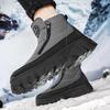 Ankle Boots Winter Boots for Men Add Cotton Snow Warm Soft and Comfortable Shoes for Men Men's Sneakers Wear-resistant Non-Slip
