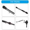 1pc/2pcs Tie Belt Wrap Straps Fishing Casting Rods Holder Belt Metal Buckles Straps Fishing Poles Tether with Lanyard
