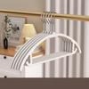 10pcs Non-Slip Hanger Shoulder Horn Resistant Corrugated Round Hanger