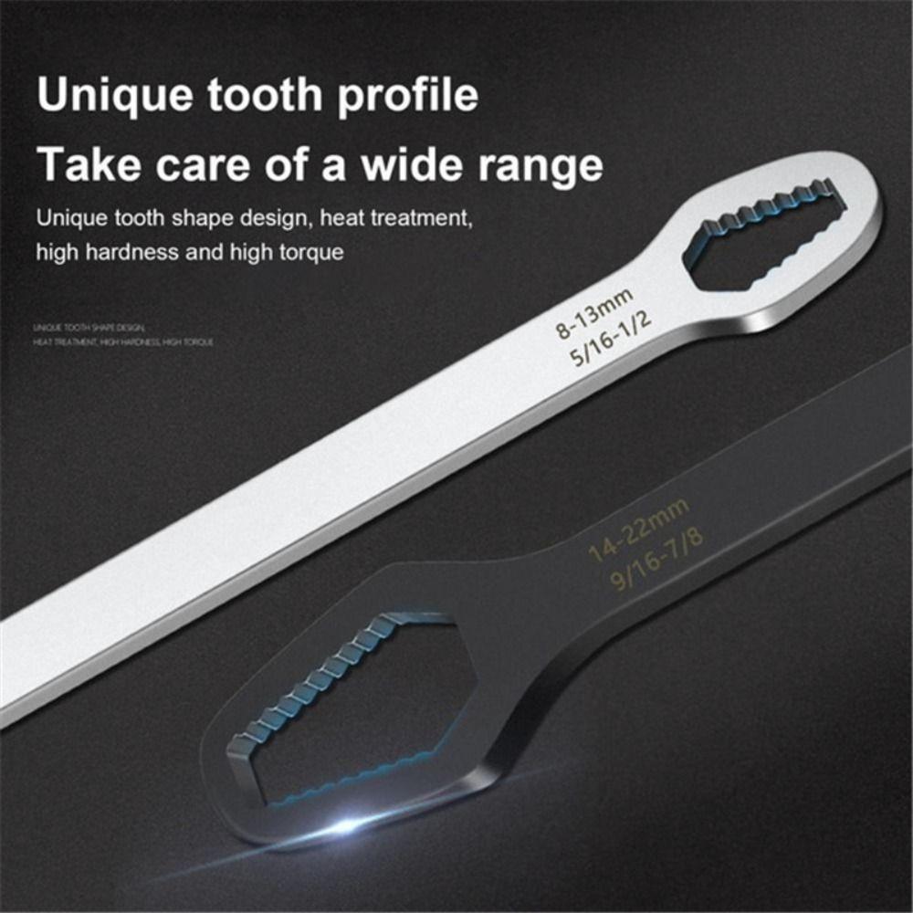 Tools Adjustable Double-head Torx Spanner Manual Repair Tool Ratchet Wrench Universal Torx Wrench
