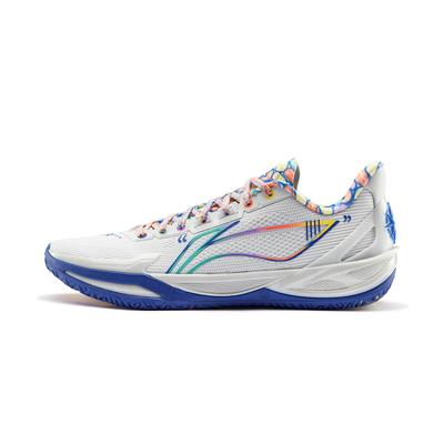 Li Ning Blade 6 V2 Ammortizzazione Antiscivolo Resistente all'Abrasione Traspirante Rimbalzo Presa Basse Scarpe da Pallacanestro Unisex ABAV087-36