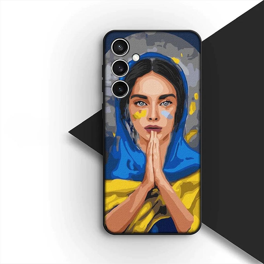 Ukraines Ukrainians Girl Phone Case for Motorola Moto G55 G45 G75 G85 G35 Edge 50 30 Fusion 40 NEO Ultra Pro Protective Cover