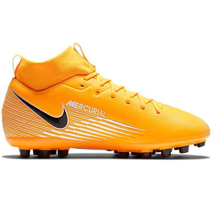 Nike Mercurial Superfly 7 Comfortable Versatile Non-Slip Shock Absorbing Durable Mid-Top Kids Soccer Shoes Kids Soccer Shoes BQ5405-801