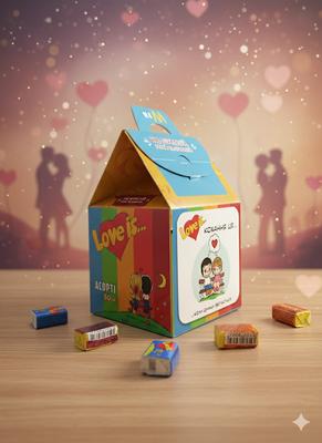 Love Is Love Is Love from Chewing Gum Packaging Assorted Chewing Gum 50 Pcs