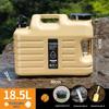 Seau à eau de camping extérieur avec robinet