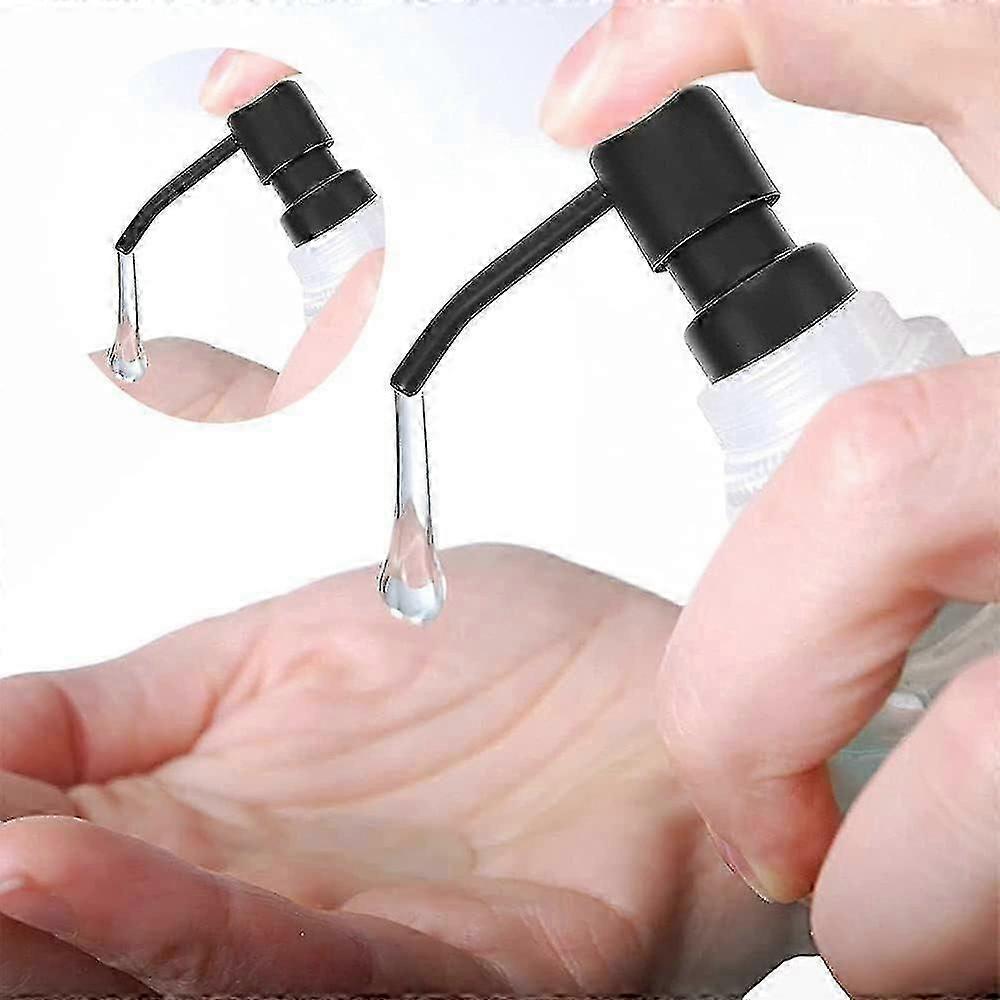 3 Pieces Replacement Pump, Stainless Steel Soap Pump, Soap Dispenser Pump Head, Soap Dispenser Replacement Pump, For Liquid Bottle