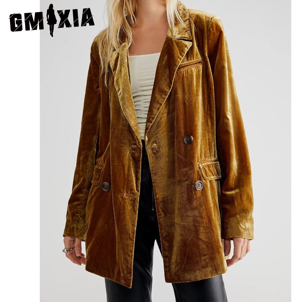 

GMXIA Canary Jacket Split Suit Jacket Женские верхние куртки и пальто S чёрный