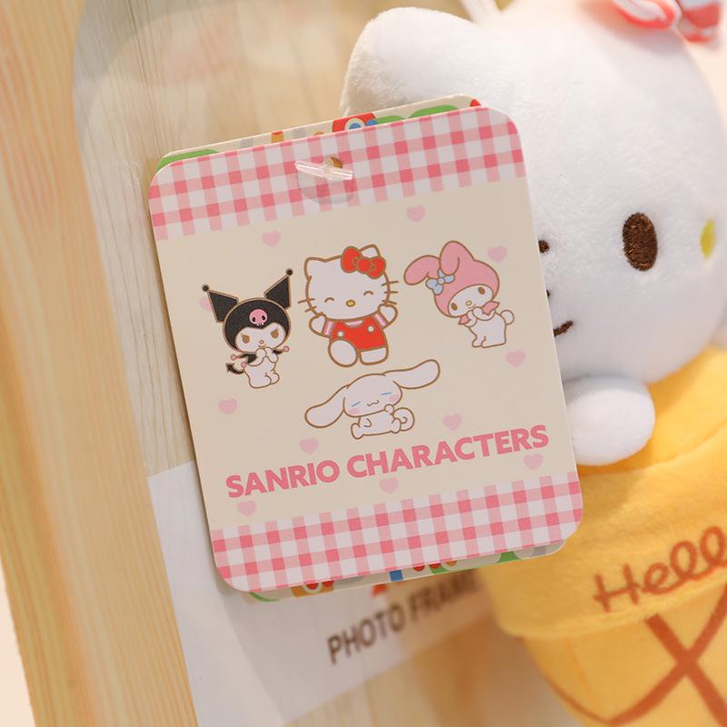 Hello Kitty Plüschpuppe Schlüsselanhänger – Niedliche Katze Schulranzen Anhänger