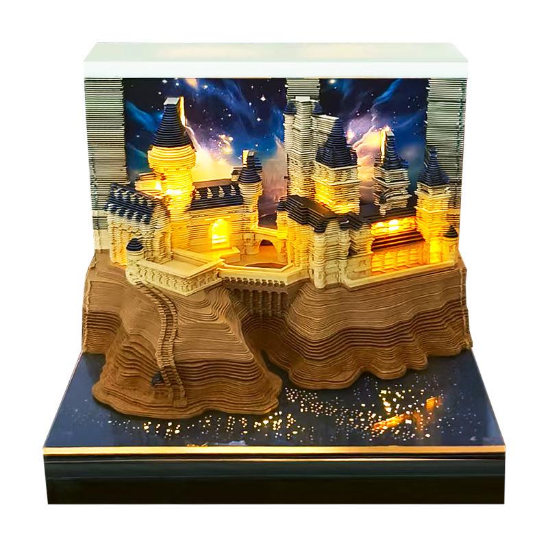 Harry Potter 3D Sticky Notes & Tear-off Calendar Ornament with Custom Logo