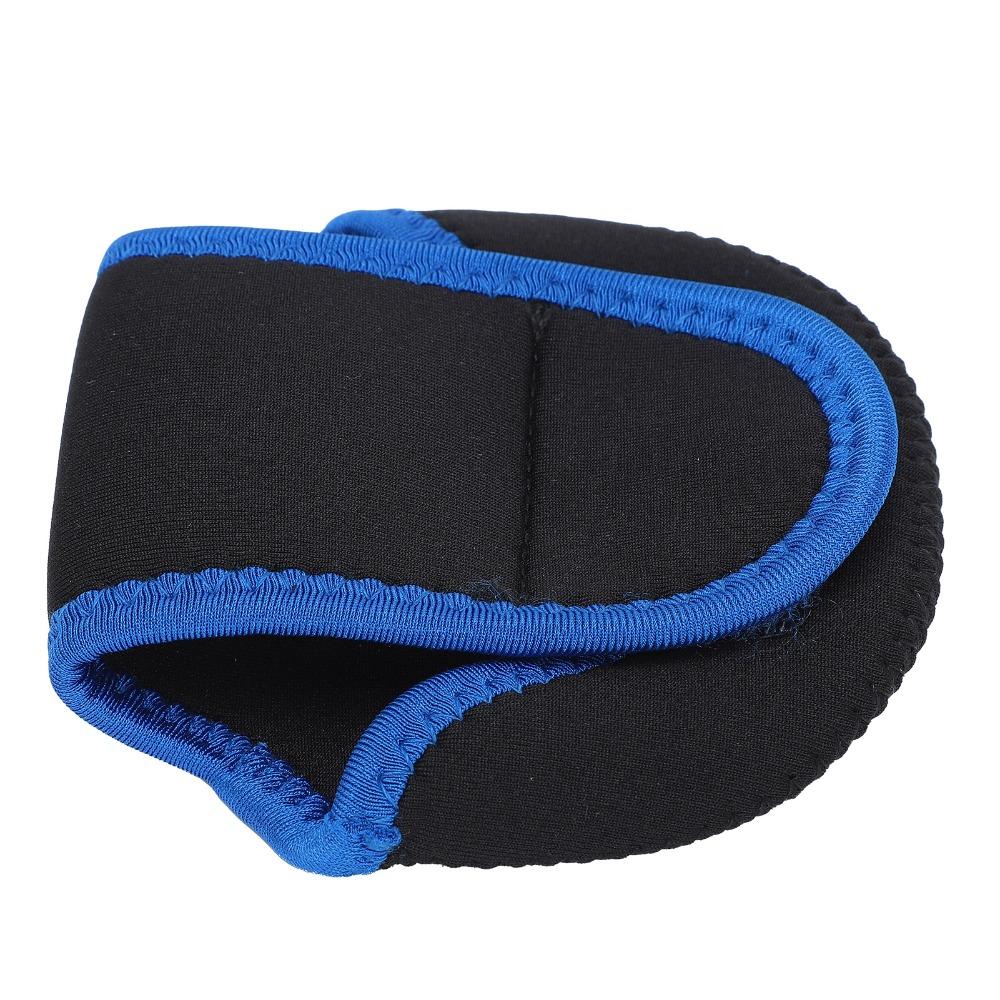 2PCS Neoprene Fishing Reel Bag Anti-Collision Soft Baitcast Reel Cover Breathable Fishing Reel Protective Case Outdoor Fishing