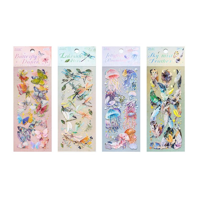 Inspiration Roaming Die-Cut PET Aufkleber - Premium Journal Aufkleber