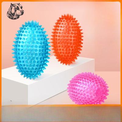 Pet Ball, Ostny, Rugby Kousání zubů, Čištění zubů, Interaktivní tréninková hračka, Hračka pro psy