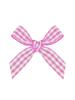 Girls' Plaid Bow Hairpin - Cute, Sweet Cloth Hair Accessory Clip