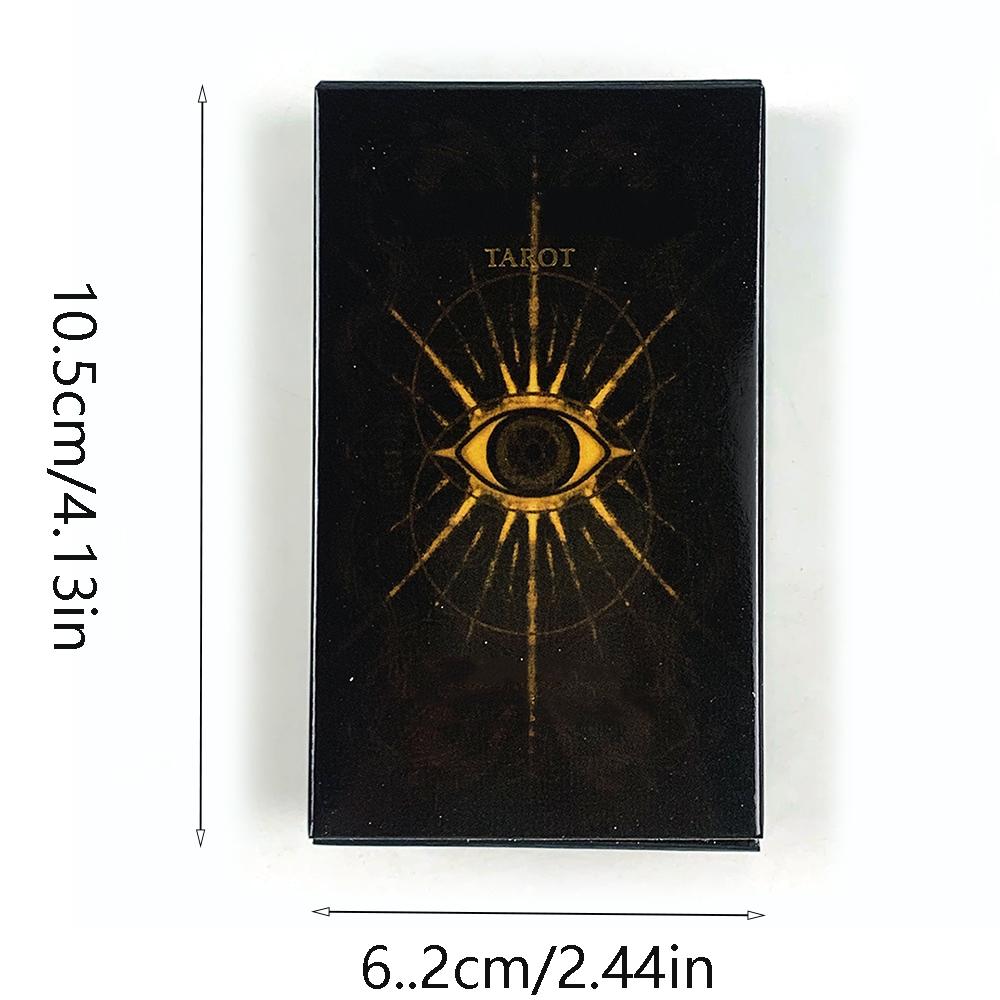 New Tarot Cards Game A 80 Tarot Deck Divination Meditation Board Game Mystical Artwork Classic Design For Beginners & Pros