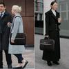 Women's Crossbody Laptop Bag - Single Shoulder Briefcase with Inner Sleeve for 15.6" MacBook Pro