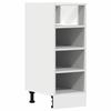 VidaXL Meuble bas "Riga" Blanc 30 x 44,5 x 81,5 cm Bois d'ingénierie 854193