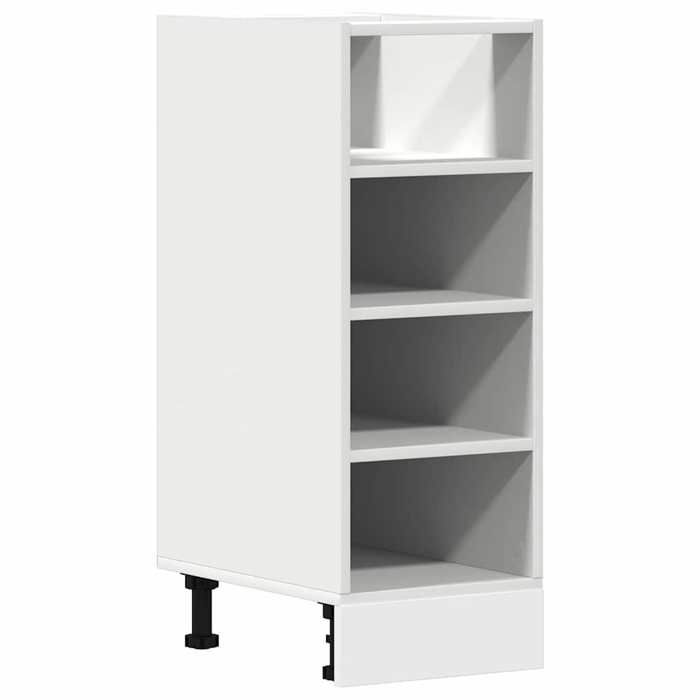 VidaXL Meuble bas "Riga" Blanc 30 x 44,5 x 81,5 cm Bois d'ingénierie 854193
