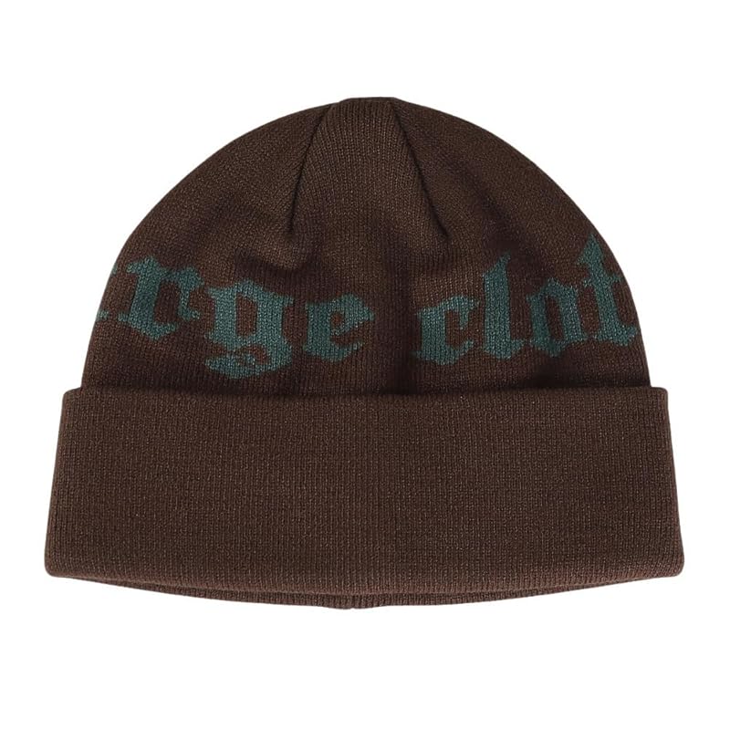 

[Extra Large] beanie OLD ENGLISH LOGO CUFF BEANIE men s BROWN