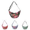 Trendy Floral Oxford Cloth Large Hobo Bag For Women Street Style In 2024