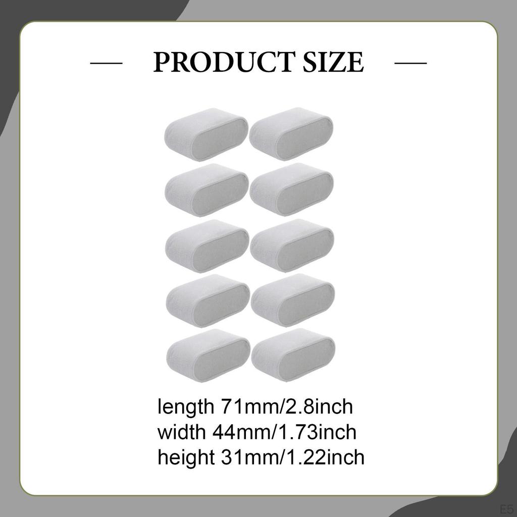 10 Pack Anti-Scratch Watch And Bracelet Cushion for Jewelry Organizer Small Business