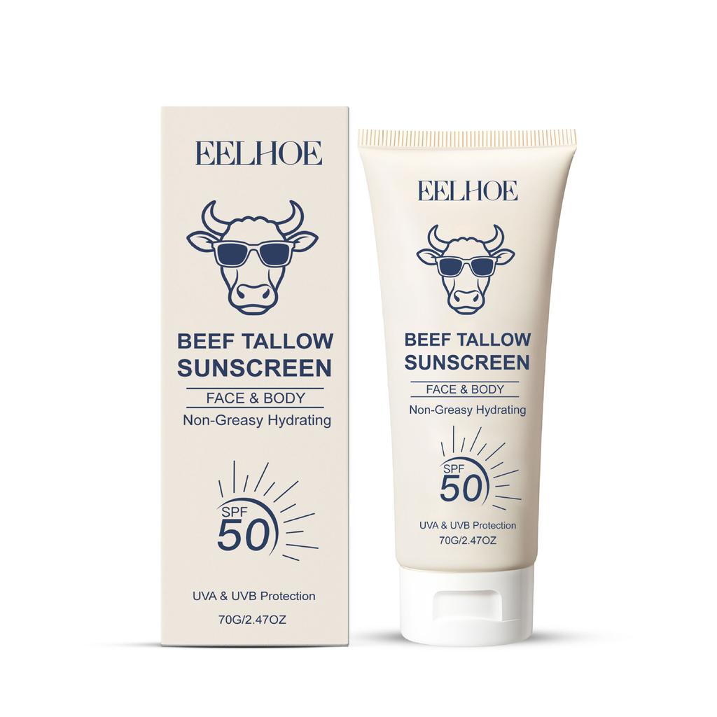 Tallow Moisturizing Skin Protection Cream Lightweight Hydrating Face and Body Care Cream Daily Outdoor Skincare
