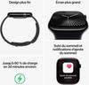 Apple Watch Series 10 4G 46mm Aluminium Silber Sport Loop Blaue Wolke