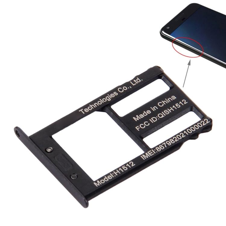 Bandeja para Tarjeta SIM para Google Nexus 6P(Negro)