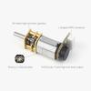 DC12V 200RPM Gear Motor Electric Motor with 6 Pin Connector Deceleration Gear Reduction Motor for Toy Robot Models