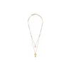 Alexander Mcqueen Brass Pendant Necklace Women Necklaces Gold 700555J160T7114